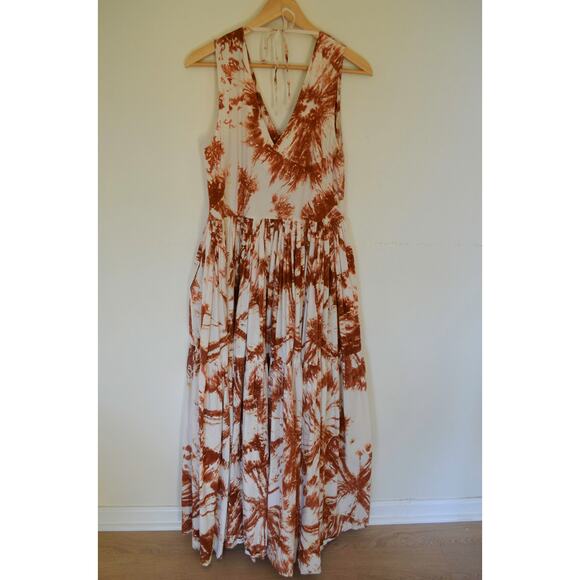 Anthropologie S/W/F V-Neck Maxi Dress Size Medium - Picture 10 of 14